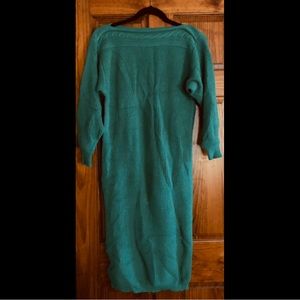 DARIAN • small green knit dress